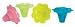 Gold Medal 1175 - Sno Kone Holders, Flower Shaped