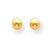 14k 4mm Ball Earrings