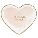 kate spade new york Posy Court Small Heart Dish - Blush