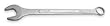 Westward 1EYG3 Combination Wrench, 12 Pt, SAE, 2 In
