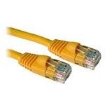 Cables To Go - 15221 - 3ft CAT5E 350Mhz Snagless Patch Cable Yellow by Cables To Go