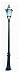 4m Cast Iron Two-Piece Lamp Post with Glass Lamp-Garden Lamppost/light
