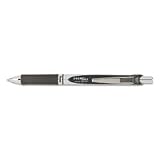 EnerGel RTX Retractable Roller Ball Pen, Medium Metal Tip, Black Ink PENBL77A