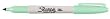 Sharpie Permanent Marker, Fine Point, Mint 1 Each