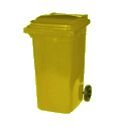 Review BritishBins  / Wheelie Bin - Yellow - 240L (Normal household size) - Free Delivery