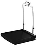 Healthweigh Digital Wheelchair Scale with Handrail, 700 lb / 310 kg Capacity