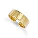 Jewelco London 9ct Solid gold hand finished flat style Toe Ring