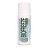 Biofreeze Gel 3 Oz. Roll-on – MONEY SAVING 3 PACK with 5 – Free 5 gm Sample/ Travel Packets