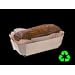 Packnwood Mc500 Wooden Baking Mold, 9.6" Length x 4.5" Width x 2.7" Height (Case of 100)