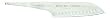 Chroma type 301: 7 1/4" Santoku Hollow