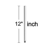 1610-02 - SeaGull Lighting 1/2 Polished Brass downrod