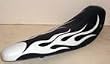 White Flame Banana Seat Stingray Saddle Bicycle