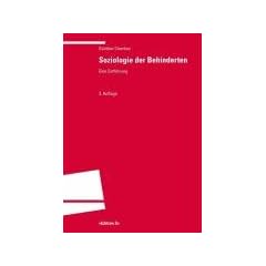Soziologie der Behinderten: Eine Einf�hrung