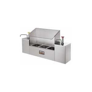 Server 67420 Serving Station W Sneeze Guard & S/S Pumps