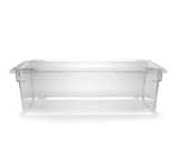 IMAGE OF Camwear Food Storage Container, 18'' X 26'' X 9'', 13 Gal. Capacity, Clear, Polycarbonate, (4 Pieces/Unit)
