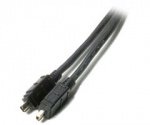 IMAGE OF New 6 Foot Ieee 1394 Firewire Cable 4 Pin To 4 Pin Digital Cameras Scanners High Quality by Steren