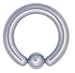 8G 7/16" Captive Bead Rings