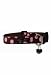 Pet Supplies : Walk-e-Woo Pink Polka Dot on Brown Collar - X-Large
