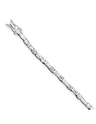 Sterling Silver CZ Bracelet
