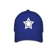 WHITE STAR - Blue Baseball Cap / Hat One Size Fits Most