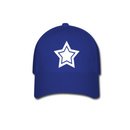 WHITE STAR - Blue Baseball Cap / Hat One Size Fits Most