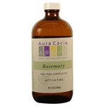 Aura Cacia Rosemary, Essential Oil, 16 oz. bottle