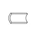 Daltile Keystones Marble 0.5 x 3 Cove Base