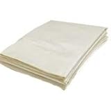 White Poly/Cotton Foam Bed Wedge Pillow COVER ONLY - 24 x 24 x 12