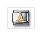 Sculpture Eiffel Tower No Color Classic Gold, Italian Charm by Nomination Charms