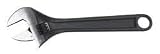 Westward 1NYB1 Adjustable Wrench, 15/16 Jaw Cap, 6 In L