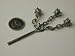 Miniature Antique Weapon Flail in Pewter by Warwick Miniatures