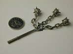 Miniature Antique Weapon Flail in Pewter by Warwick Miniatures