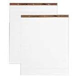 Tops Business Forms / Easel Pad, 1 Square Ruled, 50 Sheets, 27x34, 2/CT, White / TOP7902