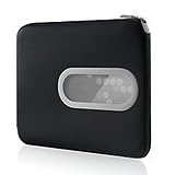 Belkin Window Sleeve - Notebook carrying case - 15.4  - black, high rise
