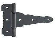 Stanley Hardware 6-Inch Decorative Lifespan Tee-Hinge, Black Coated #156470700