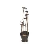 Indoor Fountains item: Kenroy Home 50332ACB Leaves Indoor/Outdoor Fountain