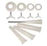Pragotrade Porkert Stuffing Funnel Kit 17x6x2.5-in.