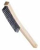 Carlisle 4577300 SMP 12: Scraper Brush with Tempered Steel Bristles