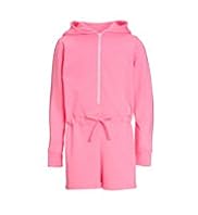 Hooded Fluro Playsuit Pyjamas