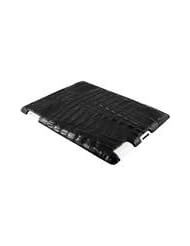 Black iPad 2 Clip On Case - Genuine Alligator Hornback Skin Leather