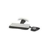 Premium Corner Articulating Keyboard/Mouse Platform