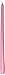 Zest Candle 12-Piece Taper Candles, 12-Inch, Pink