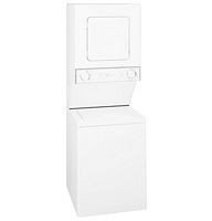GE WSM2700HWW 27in Electric Laundry Center - White