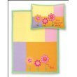 Stephen Joseph Fleece Blanket/Pillow Set, Flower