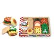 Melissa & Doug Deluxe Wooden Sandwich-Making Set