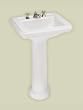 St. Thomas 5131.082.01 Celebration Pedestal Bathroom Basin White