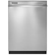 Whirlpool 24" Monochromatic Stainless Steel Built-In Dishwasher