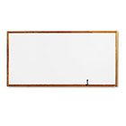Buy Quartet S578 - Standard Dry-Erase Board, Melamine, 9 x 48, White, Oak Finish Wood Frame