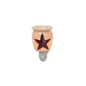  Scentsy Rustic Star Plug in Warmer for Melting Scented Wax