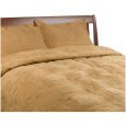 Review The Home Collection 140033 / MicroSuede King Down & Feather 3-Piece Comforter Set Camel